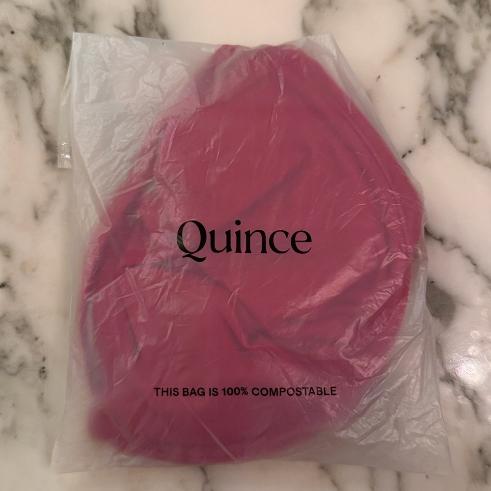 NWT Quince Women's Italian Demi Bikini Top Red Size S, M, L and XL - Picture 9 of 14